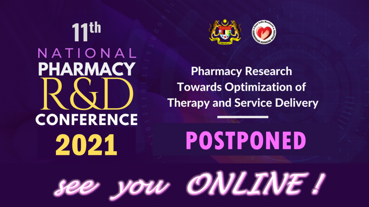 11th National Pharmacy R&D Conference 2021 Research Pharmacy